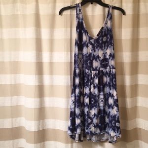 Tie dye cotton b-neck dress boho